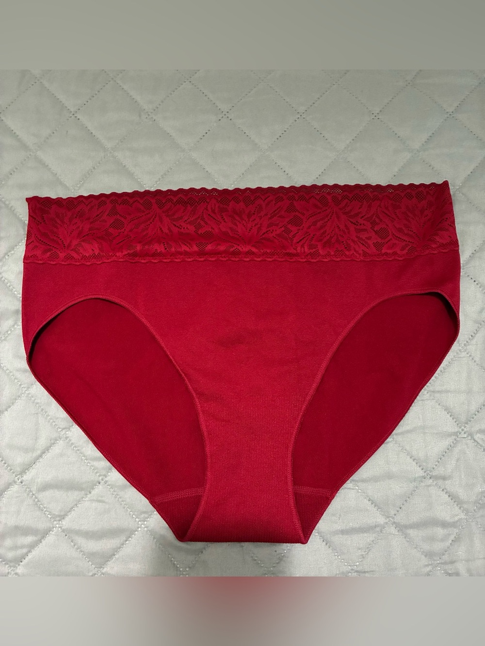 Bali Lace-Trim Bikini Briefs